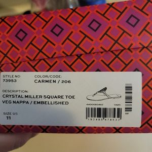 Tory Burch Crystal Miller Sandals